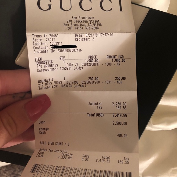 Gucci Black GG Mormont Matelassé Backpack Handbag - Picture 8 of 8